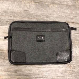 NEW Tumi Laptop Case Grey FXT ballistic nylon